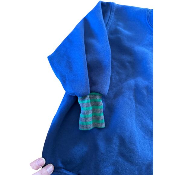 Vintage 90s Gymboree blue crewneck sweater youth - Picture 4 of 4